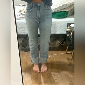 Abercrombie Cuffed 90s Straight Jean